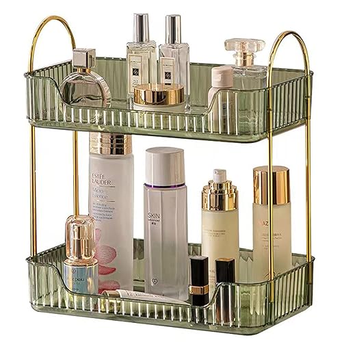 Bathroom Counter Organizer Countertop Storage, Cosmetics Skincare Shelf, Makeup Organizer