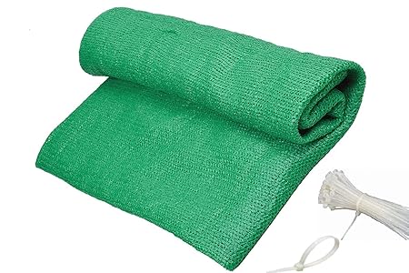 Fashion Senora Multipurpose Shade Net/Agro Net/Green Net for Small Green House Small Plant Protection Sun Protection Net and Fencing Net 75% Size 10x43 feet OR 2x13 Meter