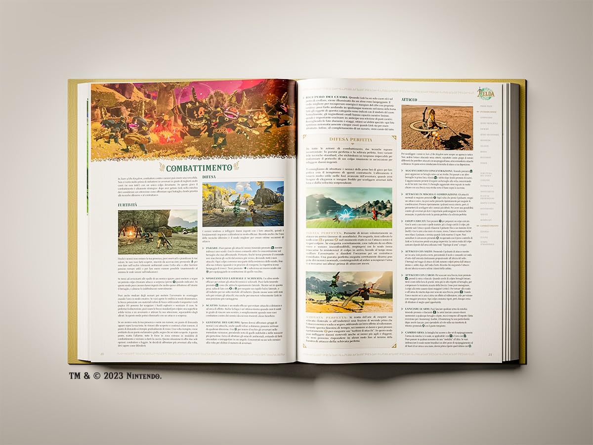 THE LEGEND OF ZELDA ™ : TEARS OF THE KINGDOM -LA GUIDA UFFICIALE COMPLETA - EDIZIONE STANDARD - IN ITALIANO