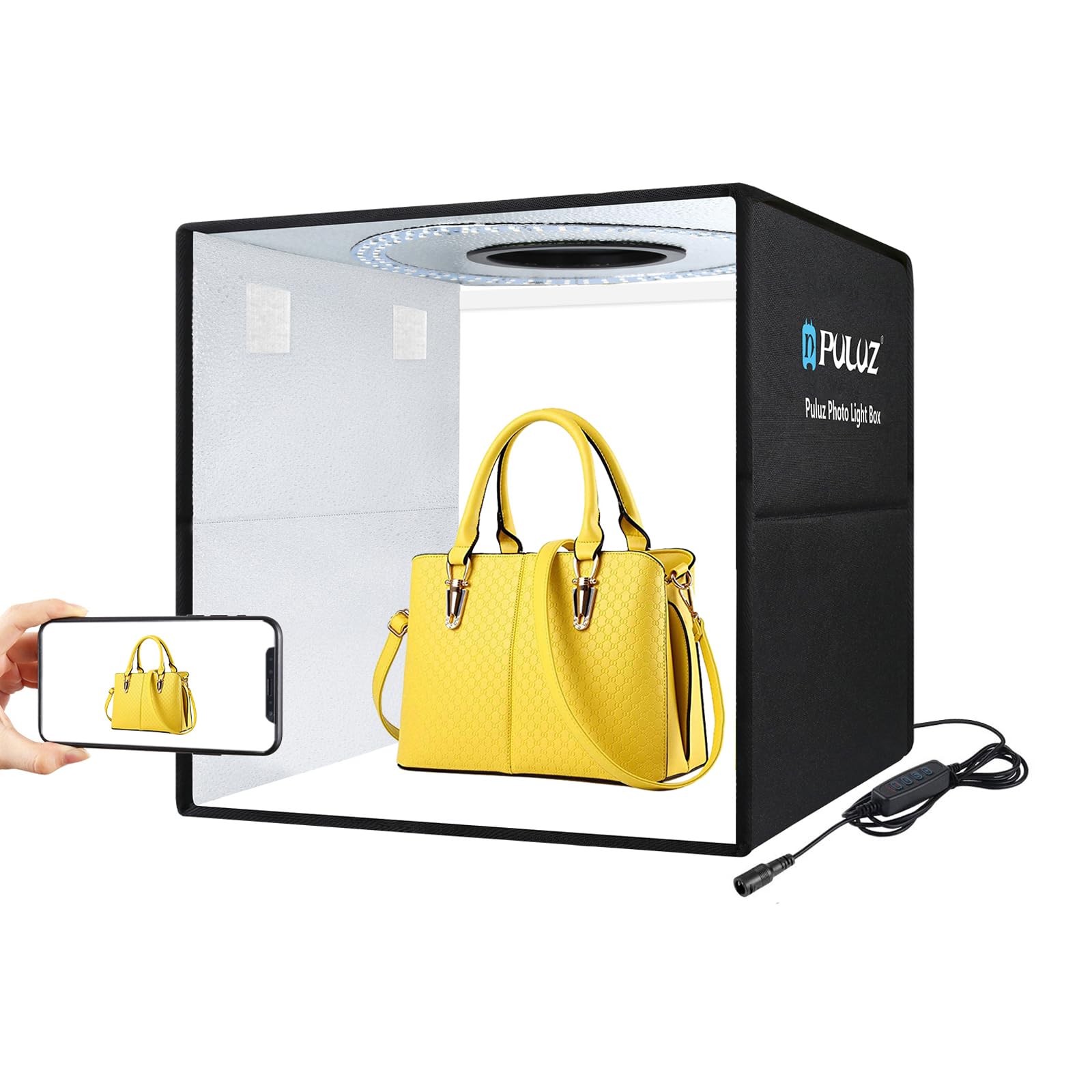 Amazon | PULUZ 40cm撮影ボックス ポータブル 簡易スタジオ 高 CRI (95