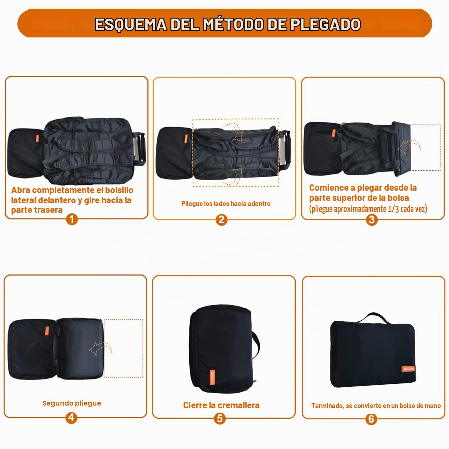 Mactso Mochila de viaje para cochecito compatible con GB Pockit y GB Pockit Air Plus All Terrain, mochila de viaje ligera para cochecito, para llevar en avión, negro, M
