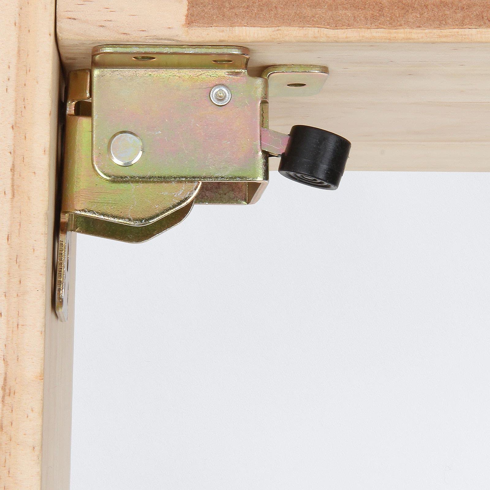 CertBuy Lock Extension Support Bracket, 12 Pcs Table Legs Folding Brackets 90 Degrees Self