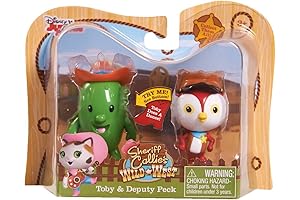 Sheriff Callie's Toby & Deputy Peck Action Figure Duo