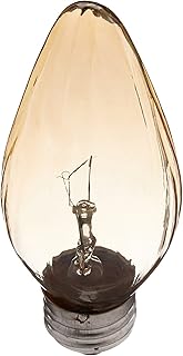 Sylvania 13823 - 25F/AIC/BL/2PK 120V F15 Decor Flame Tip Light Bulb 2 Lamps