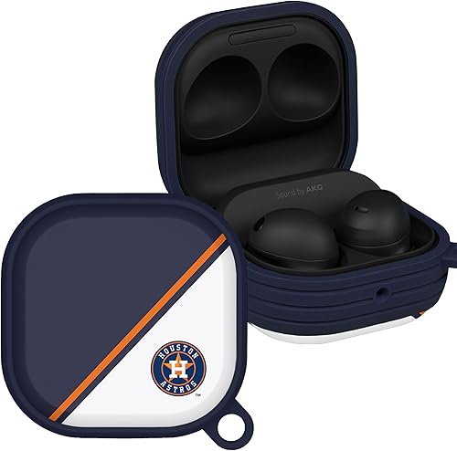 Game Time Houston Astros Champion Series HDX - Funda compatible con Samsung Galaxy Buds Pro