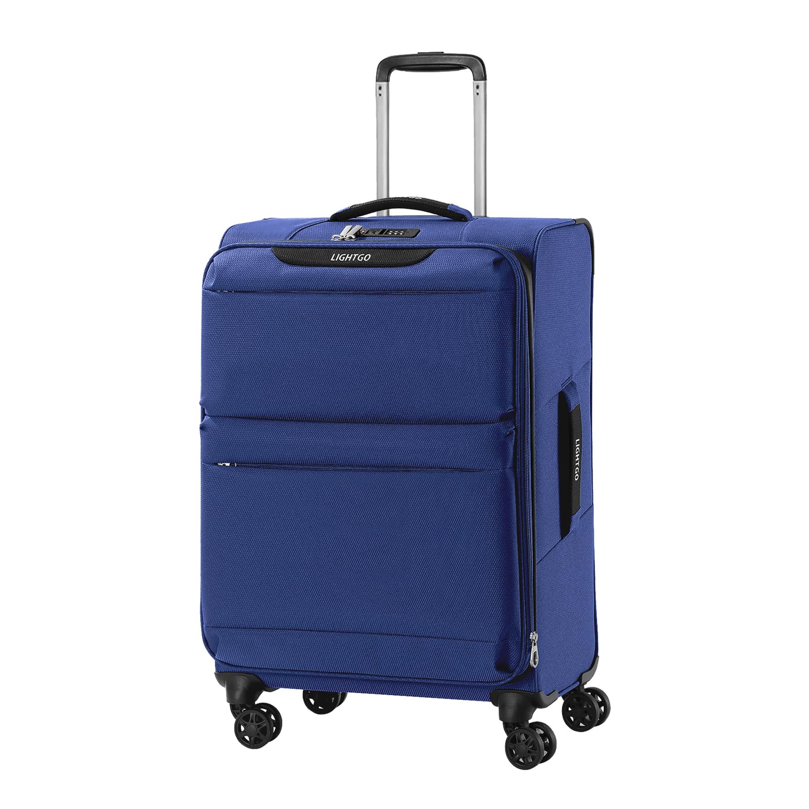 LIGHTGO Kollektion Weiche Reisetaschen – Ausziehbares Design mit Leichtlauf-Spinnerrädern 360° – Größen 20