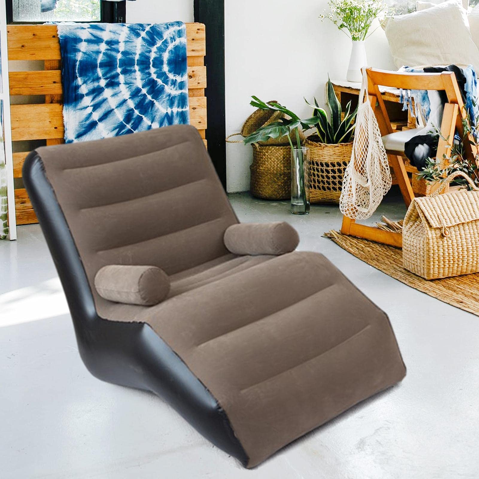 【美品】FCRB エアソファ Amazon.co.jp: Jeffergarden 空気でできたソファ エアーソファー