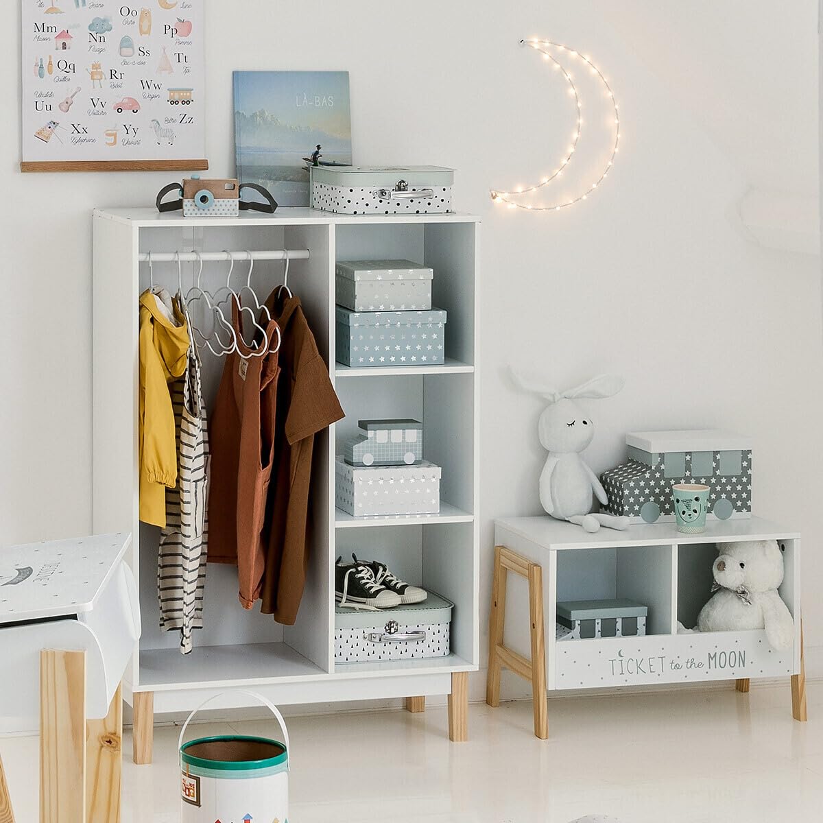 ATMOSPHERA CREATEUR D'INTERIEUR - Libreria per bambini bianca H40cm