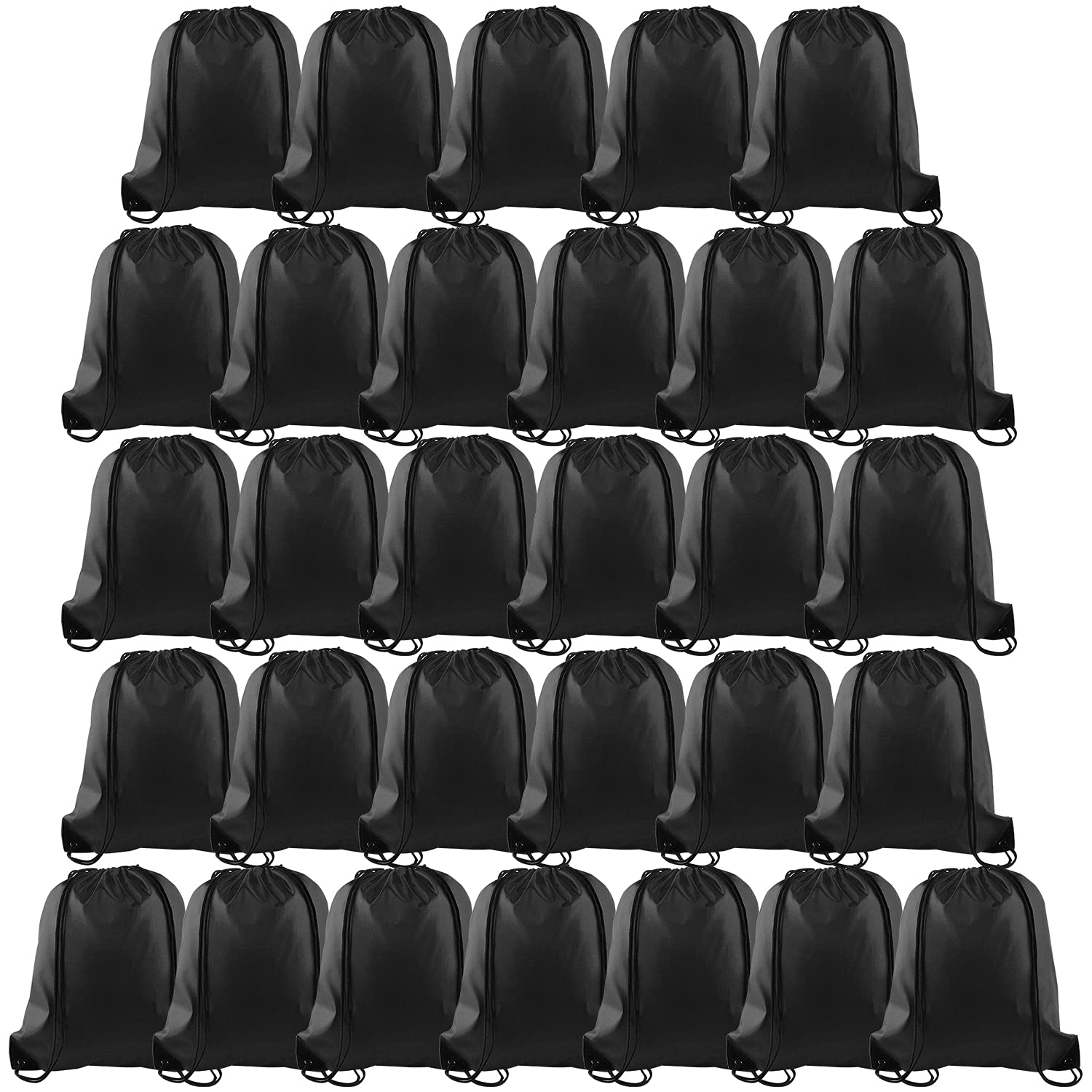 PLULONDrawstring Backpack Bags Bulk String Backpack Cinch Sack Pull Sport Gym Backpack Bags for Yoga Traveling Outdoor Sport