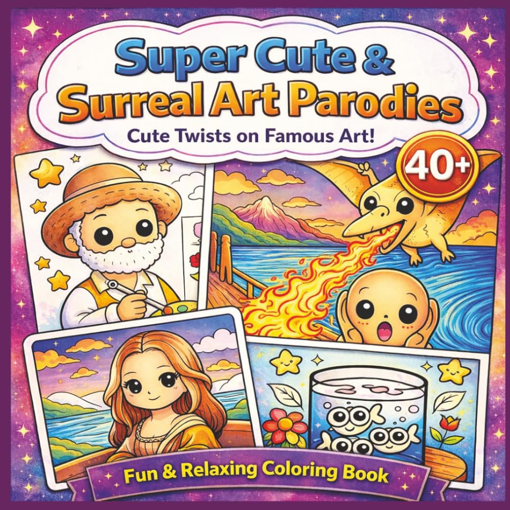 Super Cute & Surreal Art Parodies: Cute Twists on Famous Art!
