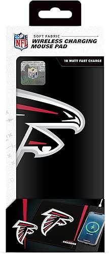 Vista 24 de SOAR Alfombrilla de mouse de carga inalámbrica NFL