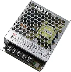 Mean Well MW 50W Fonte De AlimentaçãO Com ComutaçãO De SaíDa úNica Ac Para Dc 24V 2.2A, (LRS-50-24 24V/2.2A/52.8W/Output Supply)