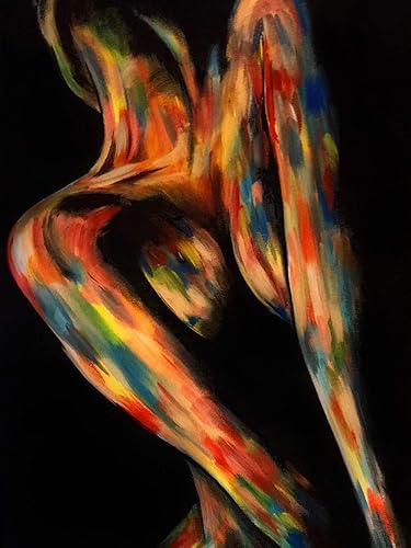 Buyartforless Figura femenina por Ed Capeau Giclée Arte Pintura Reproducción POD