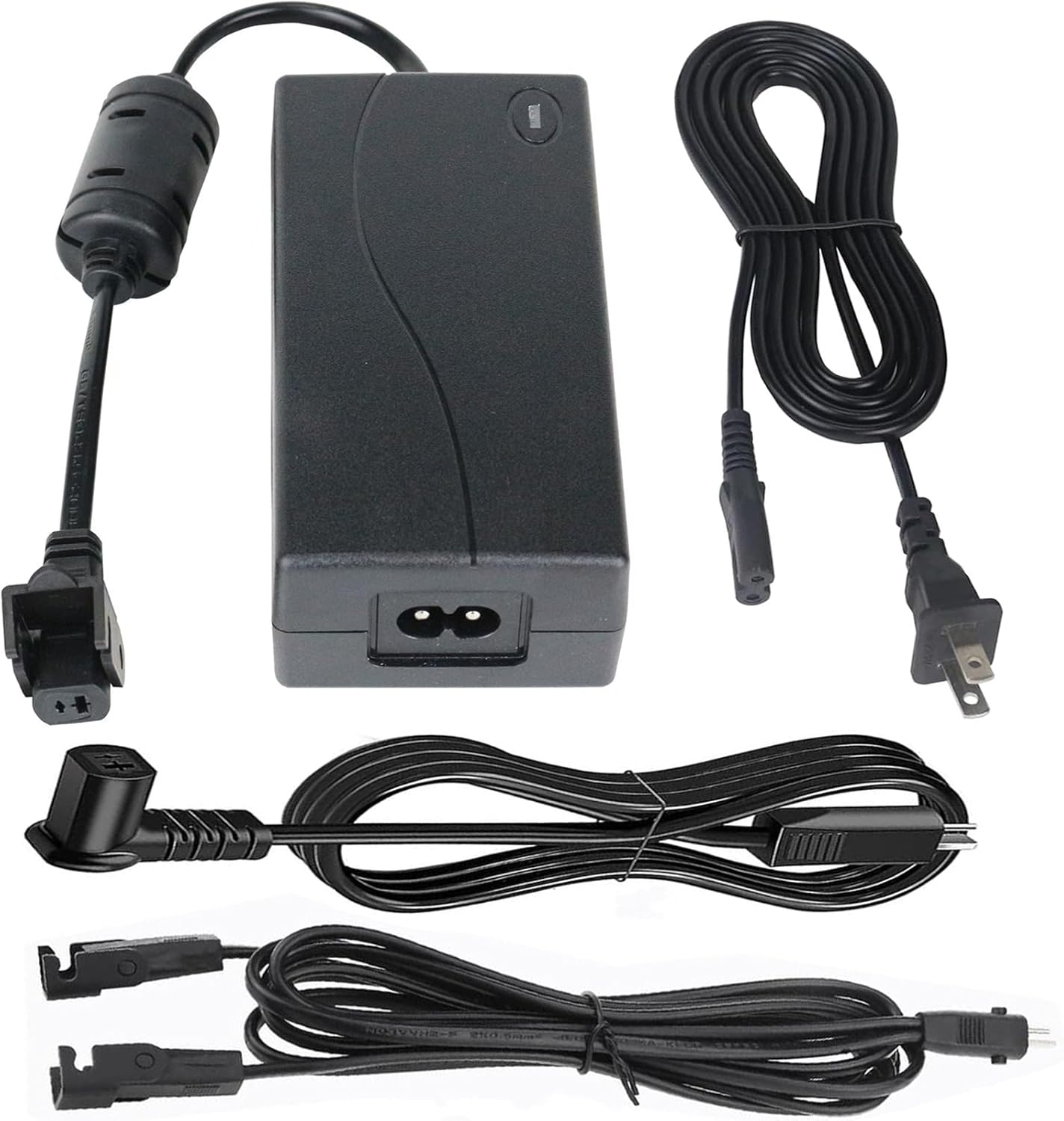 Dual Motor Power Kit-4 Piece Universal Dual Power Cord 2-Pin 29V2A AC/DC Power Adapter with Extension L and Y Splitter Extension Cord Shape Cable Cord for Lift Chair, Recliner Sofa, Recliner Couch