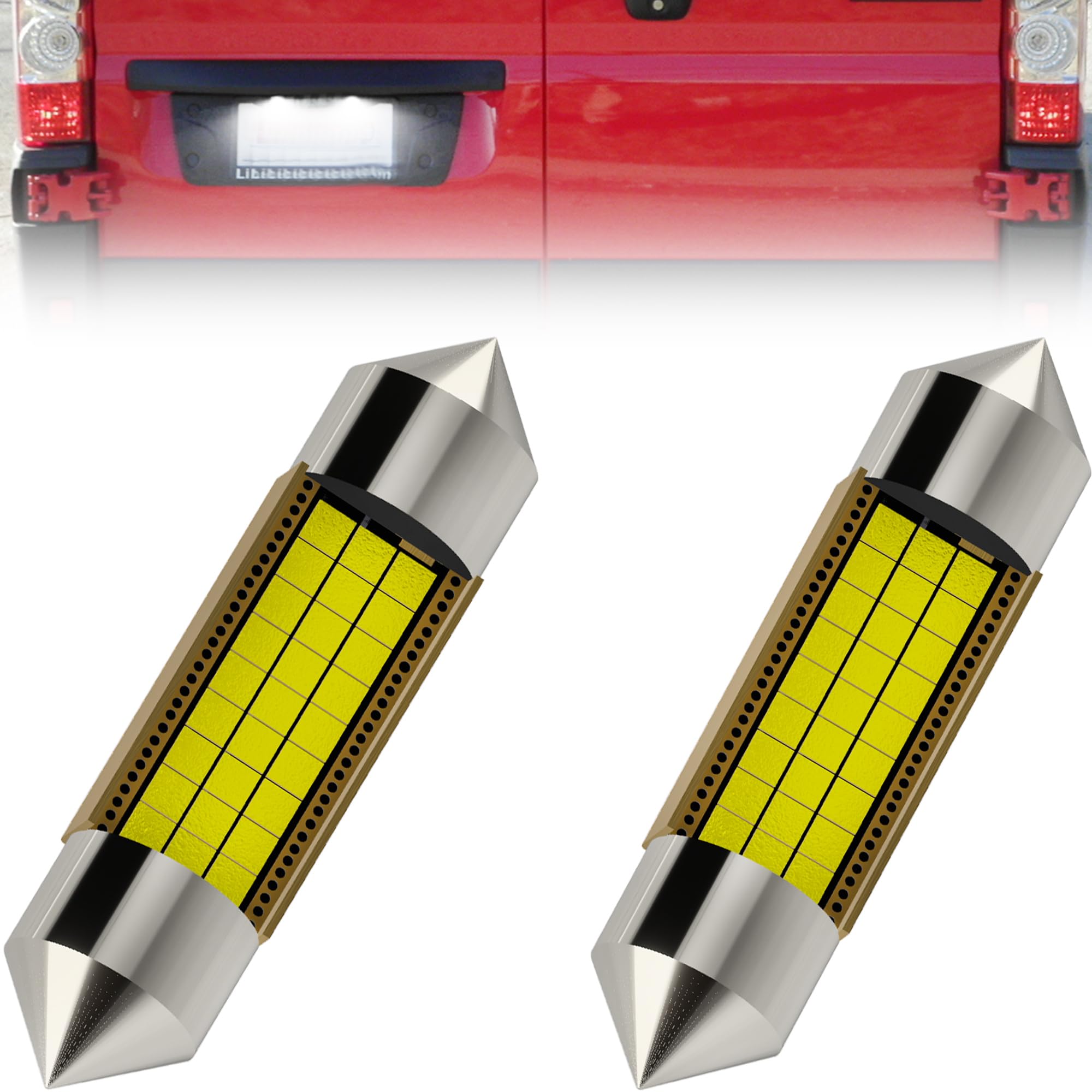 Amazon.com: Gorromp LED License Plate Lights Bulb Replacement for