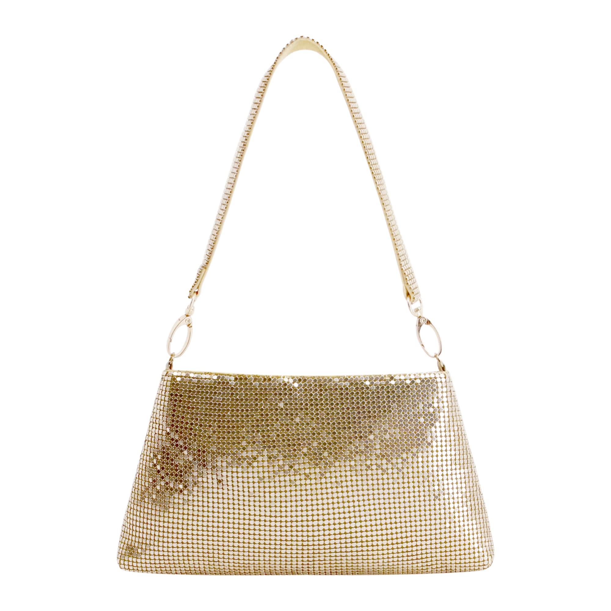 Segreto Women's Shiny Rhinestones Clutch Purse Evening Bag Tote Bags Handbag for Wedding Party