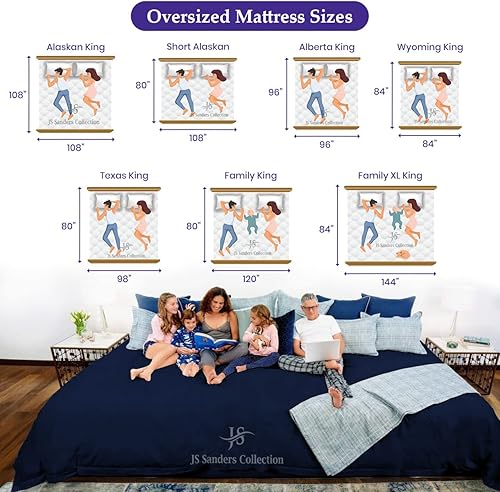 Miniatura 6 de CASA LINEN Wyoming - Juego de sábanas de 4 piezas de 1000 hilos, de lujo, más suave, con bolsillo profundo de hasta 18 pulgadas, 100% algodón