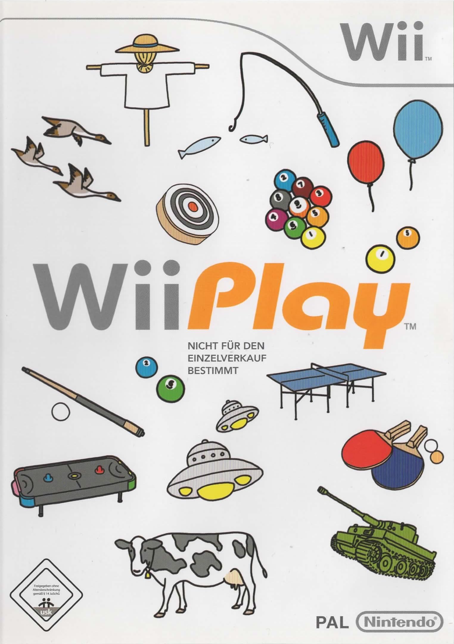 Wii Play (nur Spiel, ohne Wii Remote) [Edizione: Germania]