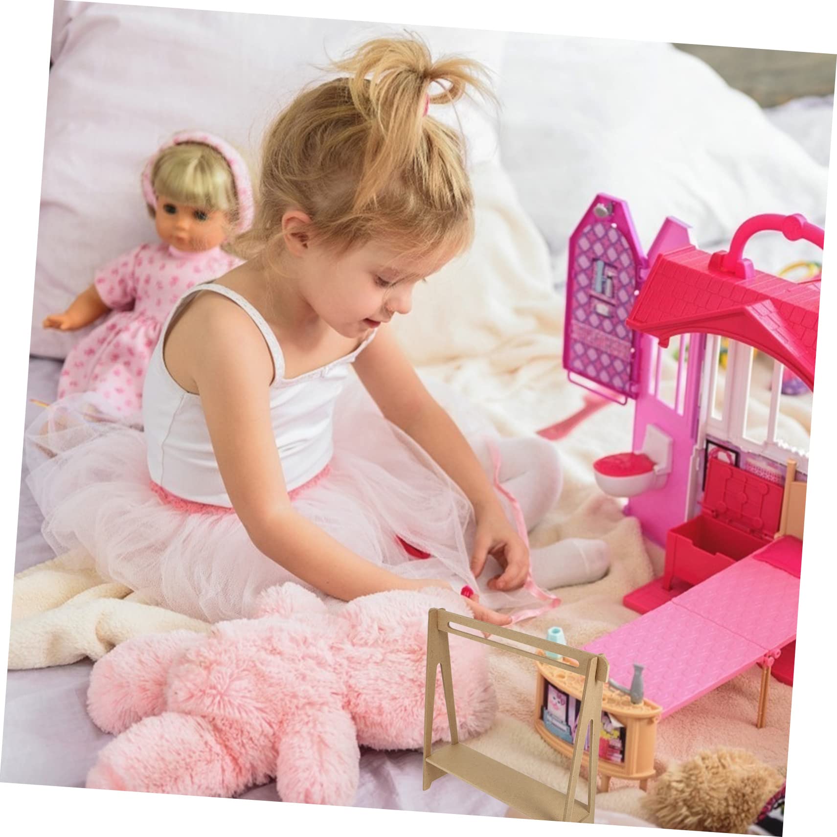 日本製 ドールハウスシェルフ ベビーピンク 【公式通販】