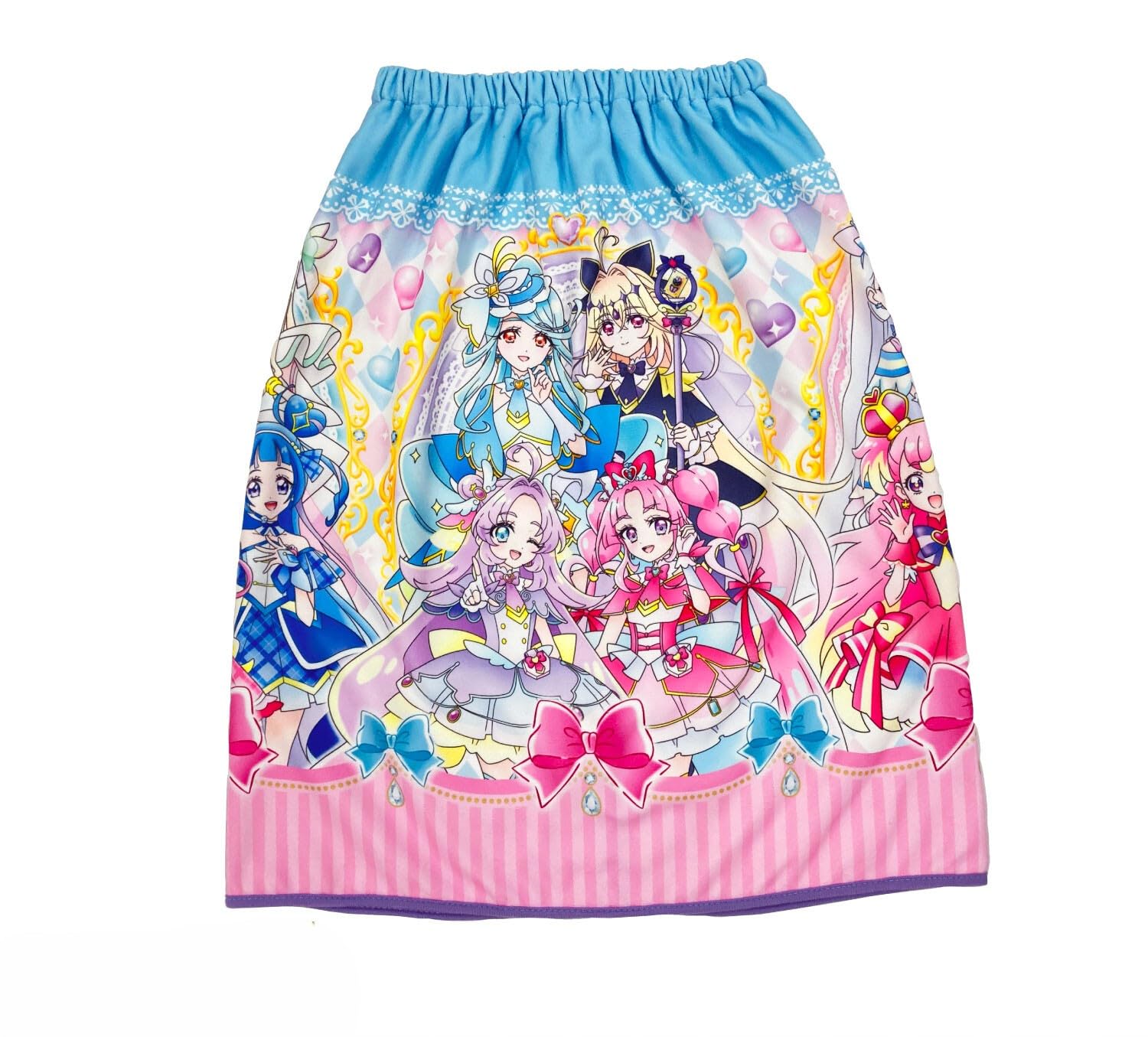 さ*ち様 プリキュア-アイカツパジャマ&ラップタオルセット 130&140㎝ Amazon｜名探偵プリキュア！ ラップタオル プリキュアオールスターズ