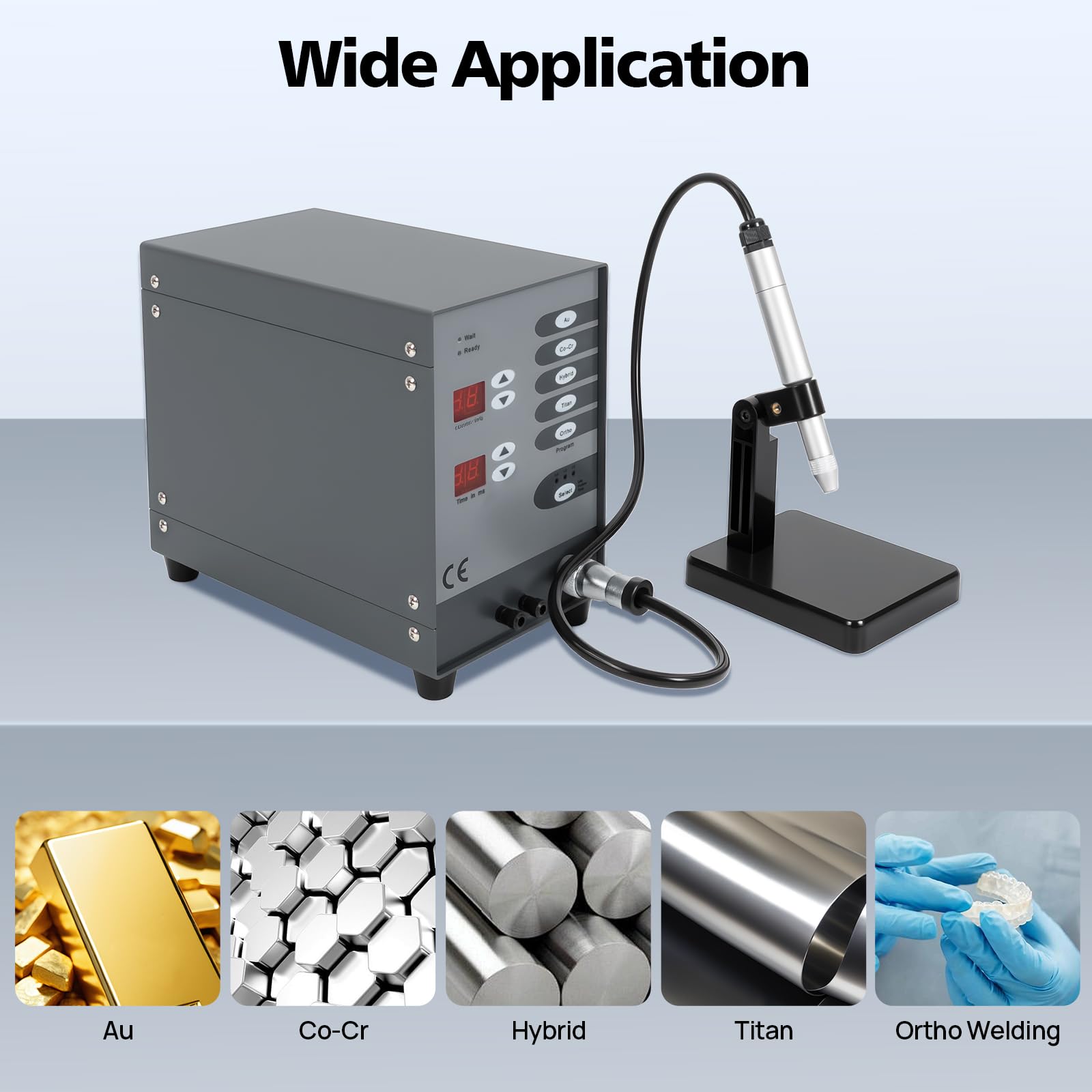 Automatische Punktschweißmaschine mit LCD-Display, 100W, 50-600A Schweißstrom, Puls-Argon-Lichtbogenschweißmaschine Automatische, Schmuckschweißmaschine Schmuckreparaturwerkzeug für Schmuck-Schweißen