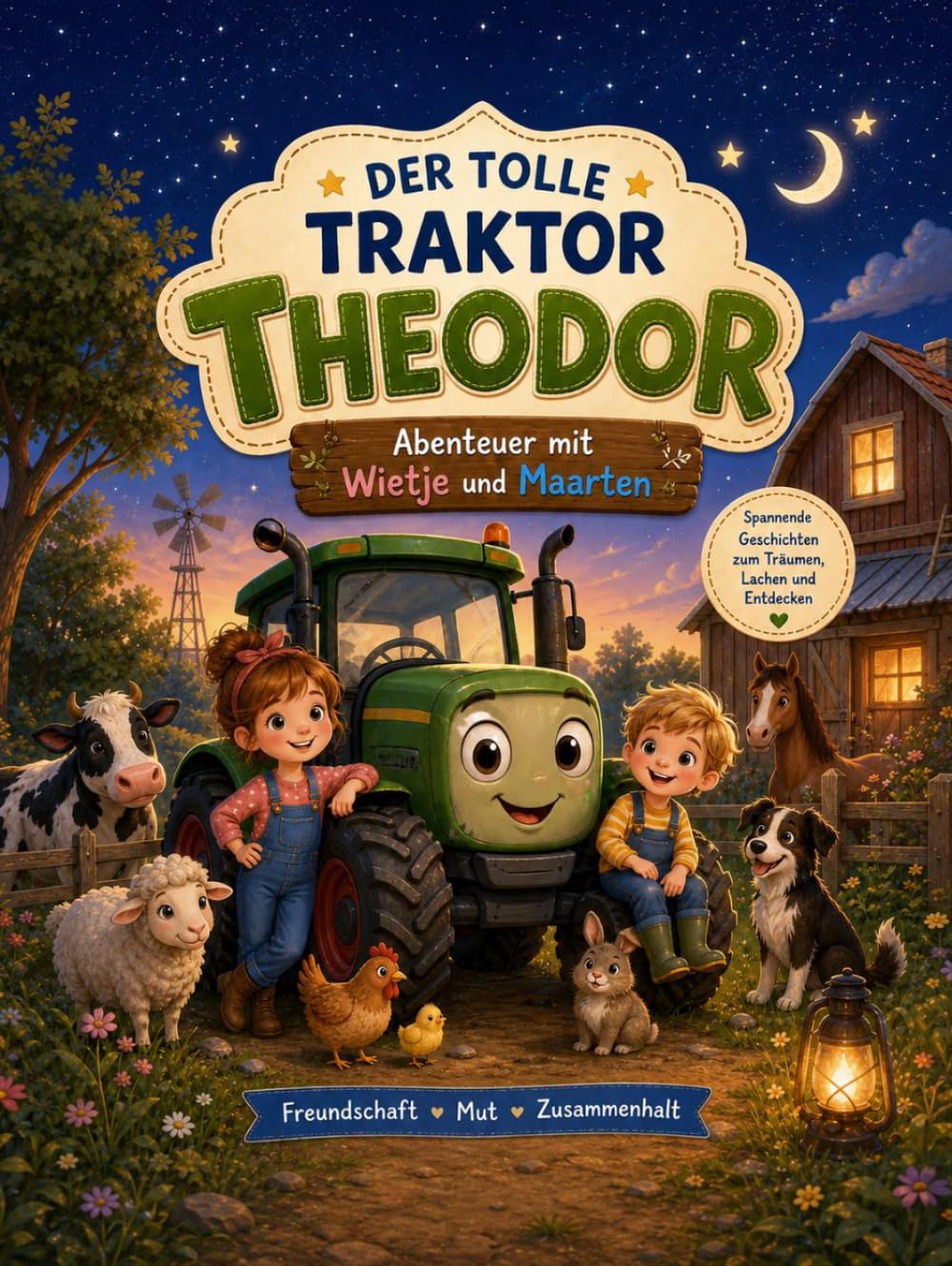 Der tolle Traktor Theodor - Abenteuer mit Wietje und Maarten: Spannende Geschichten zum Träumen, Lachen und Entdecken