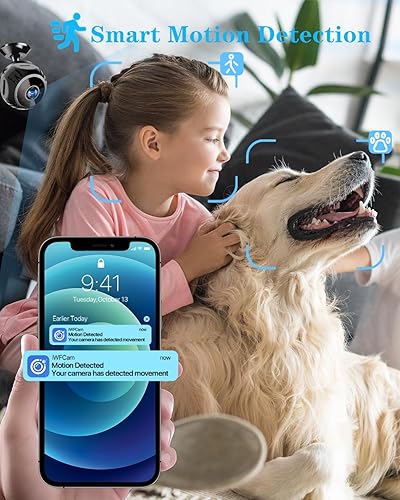 Miniatura 4 de BZZCAM Mini cámara espía oculta WiFi cámara de vigilancia inalámbrica niñera cámara de seguridad para el hogar cámara interior 1080P pequeña