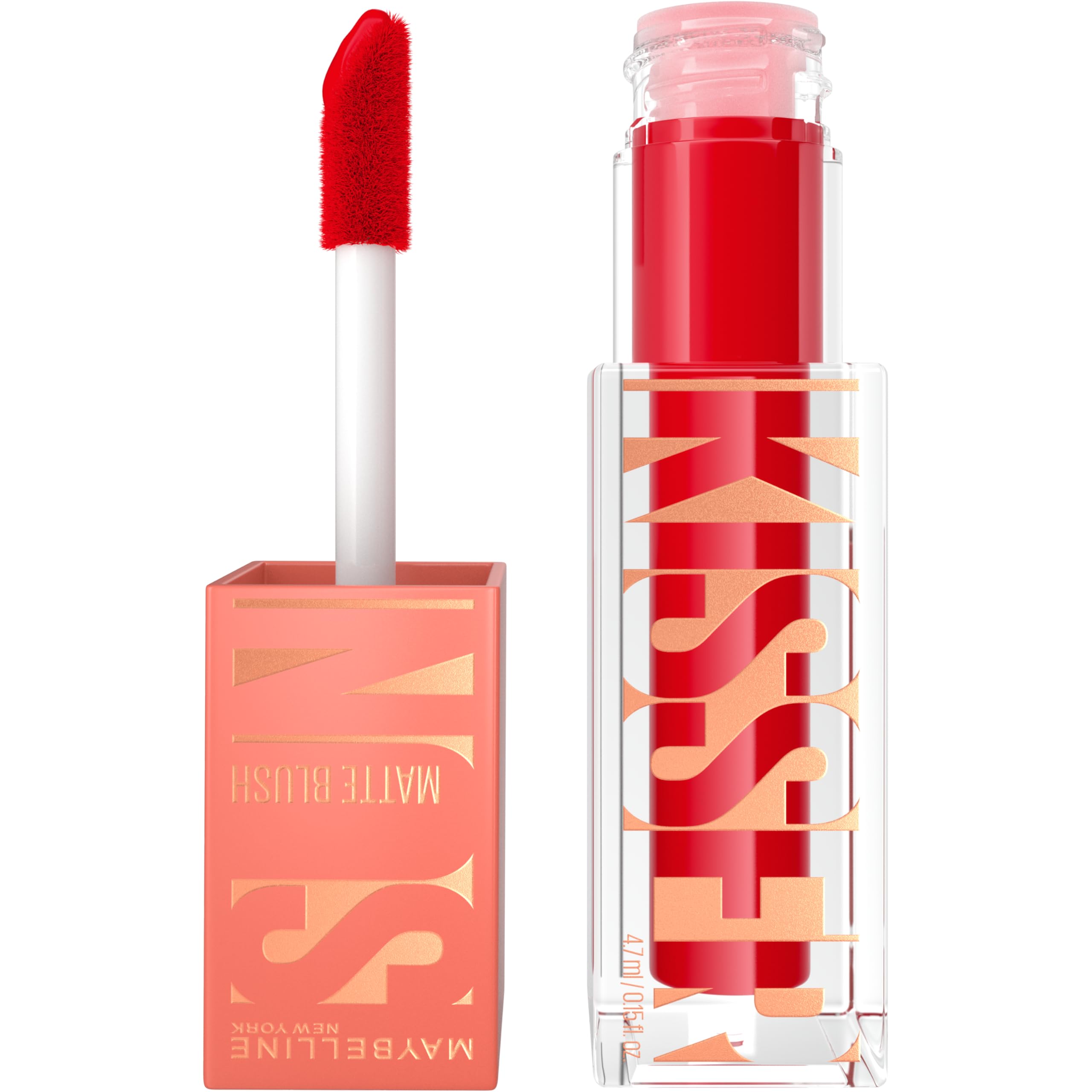 Maybelline Sunkisser Liquid Blush Glow Bronzer + Vitamin E, Hazy Matte Finish with Plush Dot Applicator for a Sunkissed Glow, Buildable Color, Shade: 12 Summer in the City