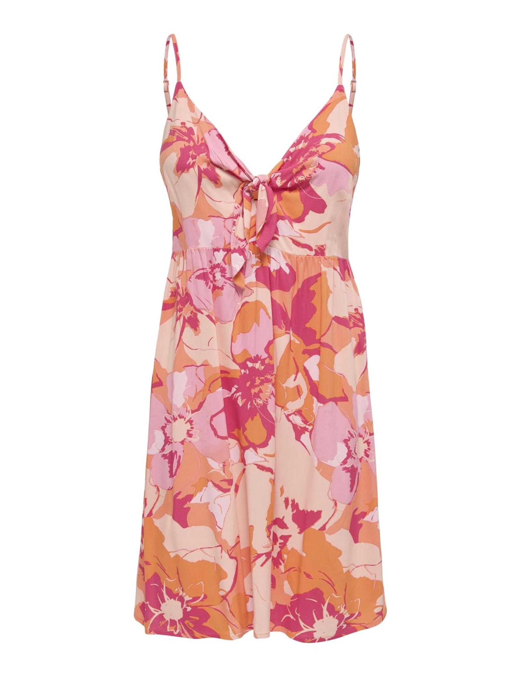 Onlnova Life Vis Jules Dress AOP, Golden Poppy, L