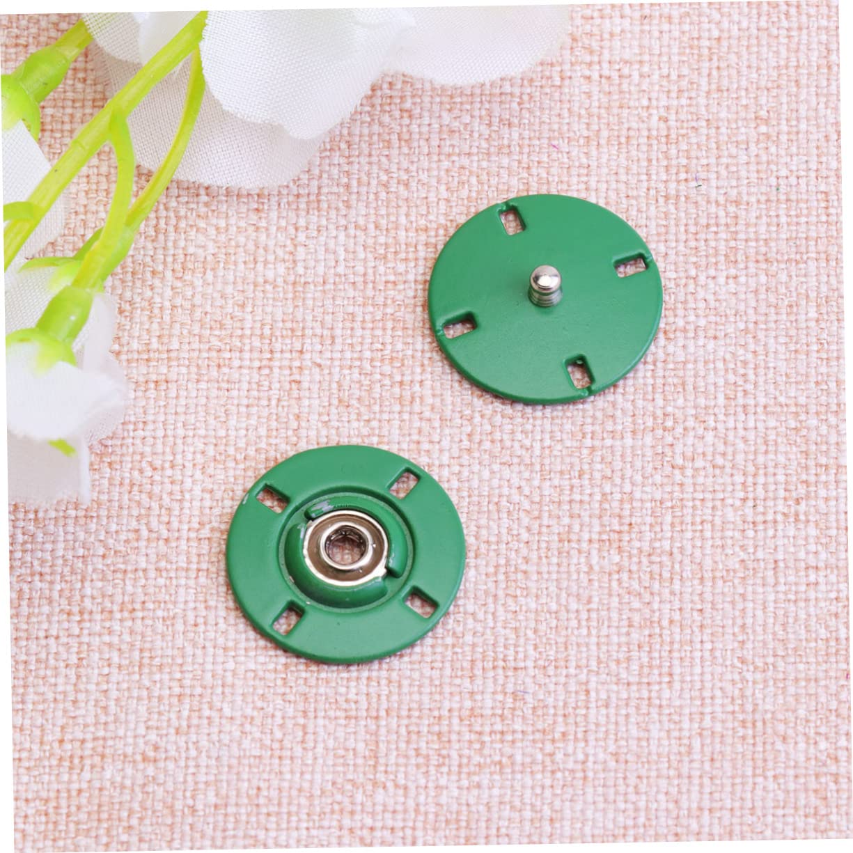 10 Set Bottoni Snap Metallo Vintage Per Cucito, Chiusure Resistenti Per Abbigliamento, Jeans, Cappelli
