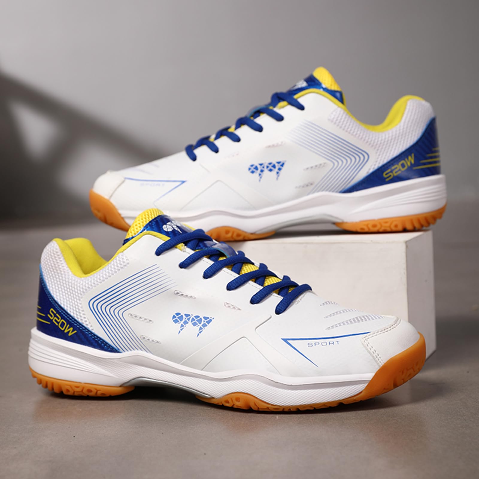 Zapatillas de tenis unisex, ligeras, transpirables, para interiores y exteriores