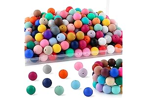 Multicolor 16mm Silicone Beads