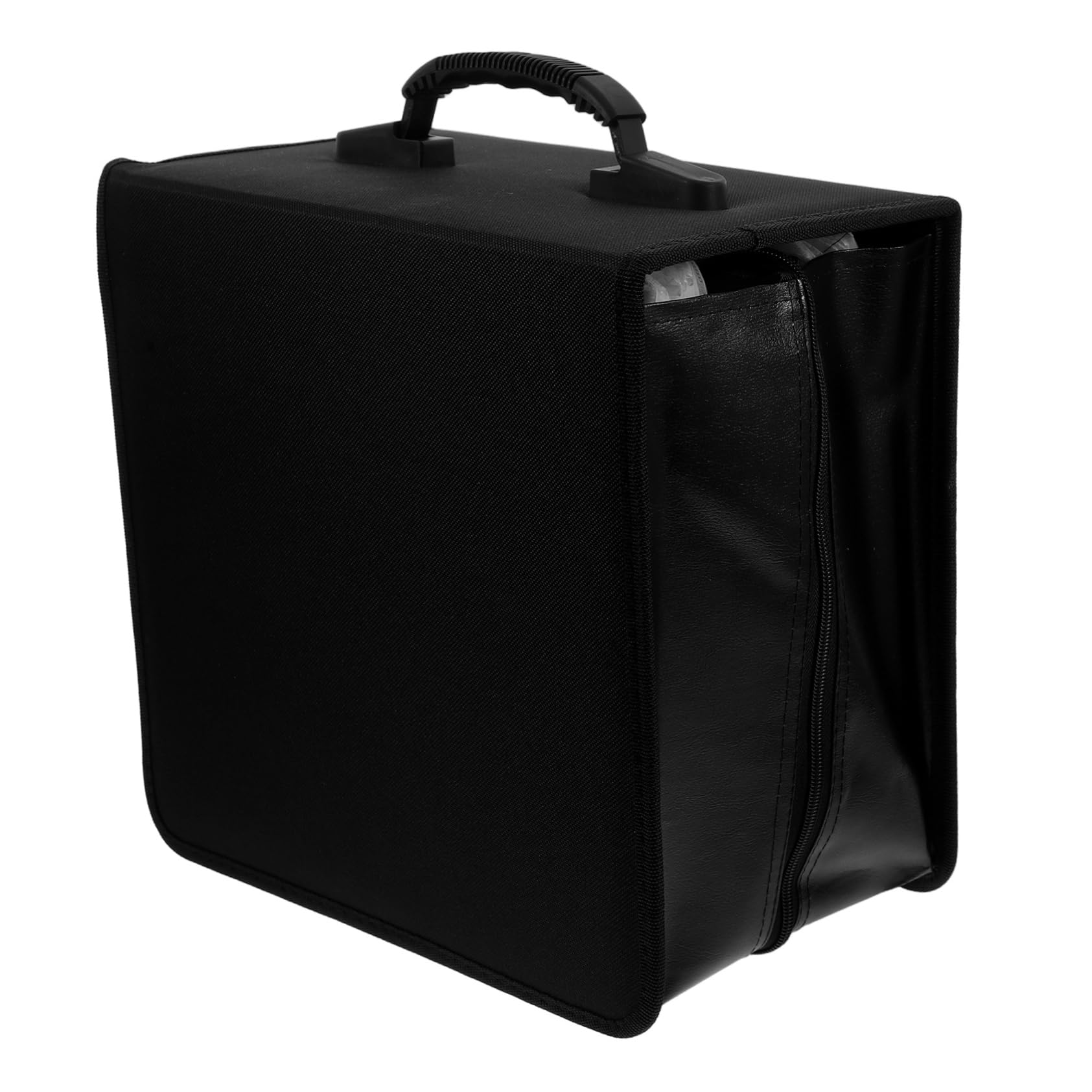 Custodia Dvd Pu Dischi con Organizer Multifunzionale per Auto e Casa e Resistente per La Protezione della Dischi