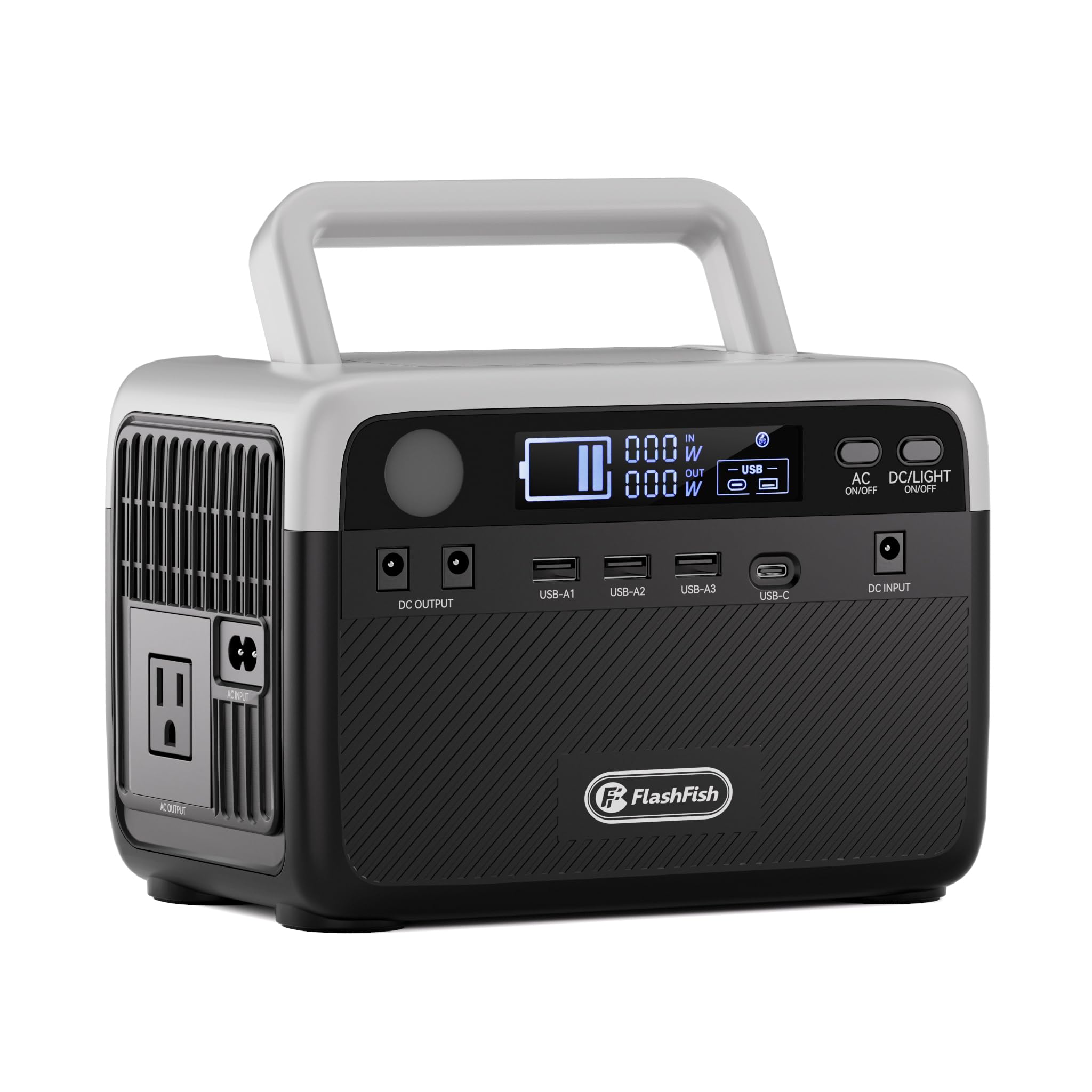 FlashFish ポータル電源　300W/230Wh Amazon.com: Flashfish 300W Portable Power Station 230Wh