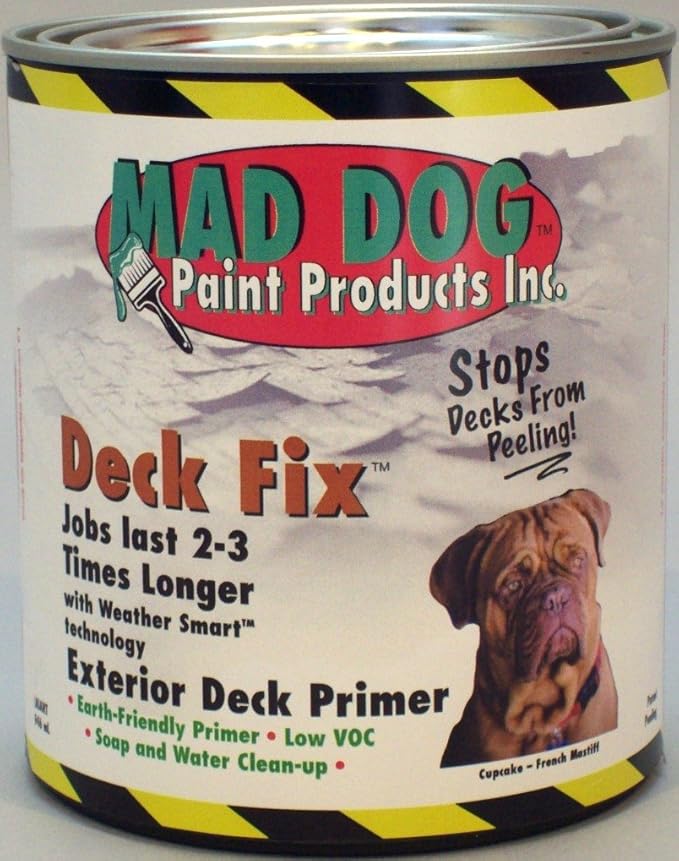 MAD DOG MDDF100 Mad Dog Deck Fix, 1 Gallon House Primers