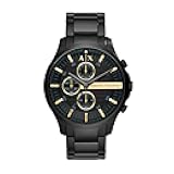A|X Armani Exchange Chronograph Watch for Men; Men's Watch with Leather, Stainless Steel or Silicone Band