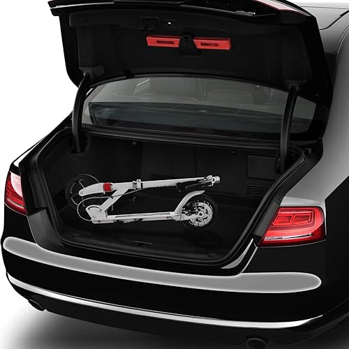 Miniatura 7 de Hikole Scooters para adultos adolescentes con freno de mano, patinete de altura ajustable con correa para el hombro de 8.0 in, el mejor regalo para