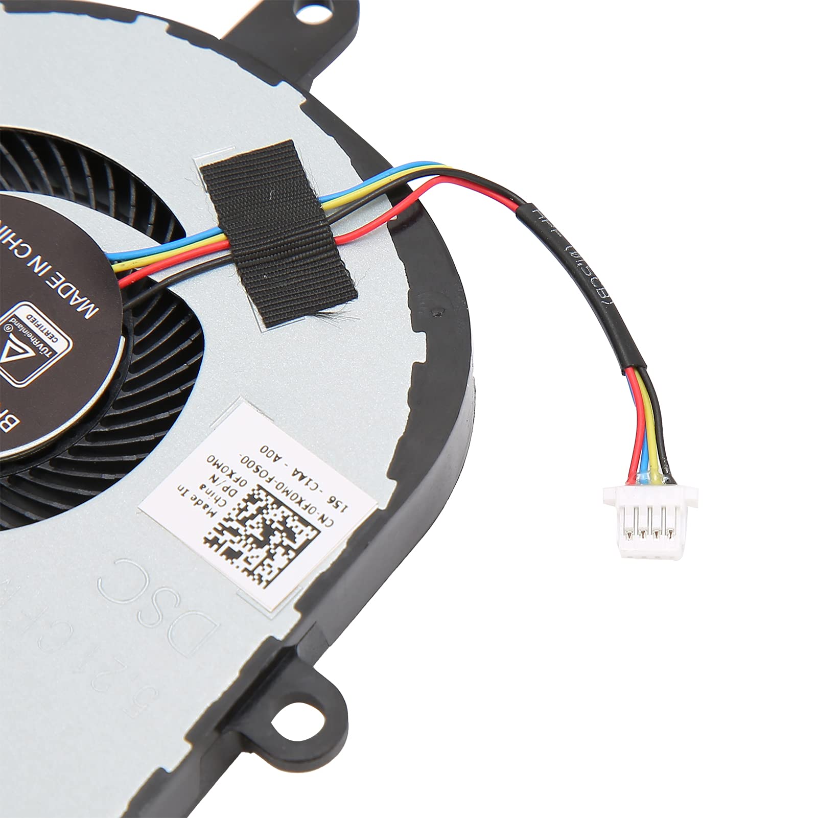 Ventola di Raffreddamento CPU di Ricambio per Laptop Latitude 3590/E‑3590/Inspiron 15‑5570/5575, Ventola di Raffreddamento CPU Universale Raffreddamento Aria CPU, per Computer