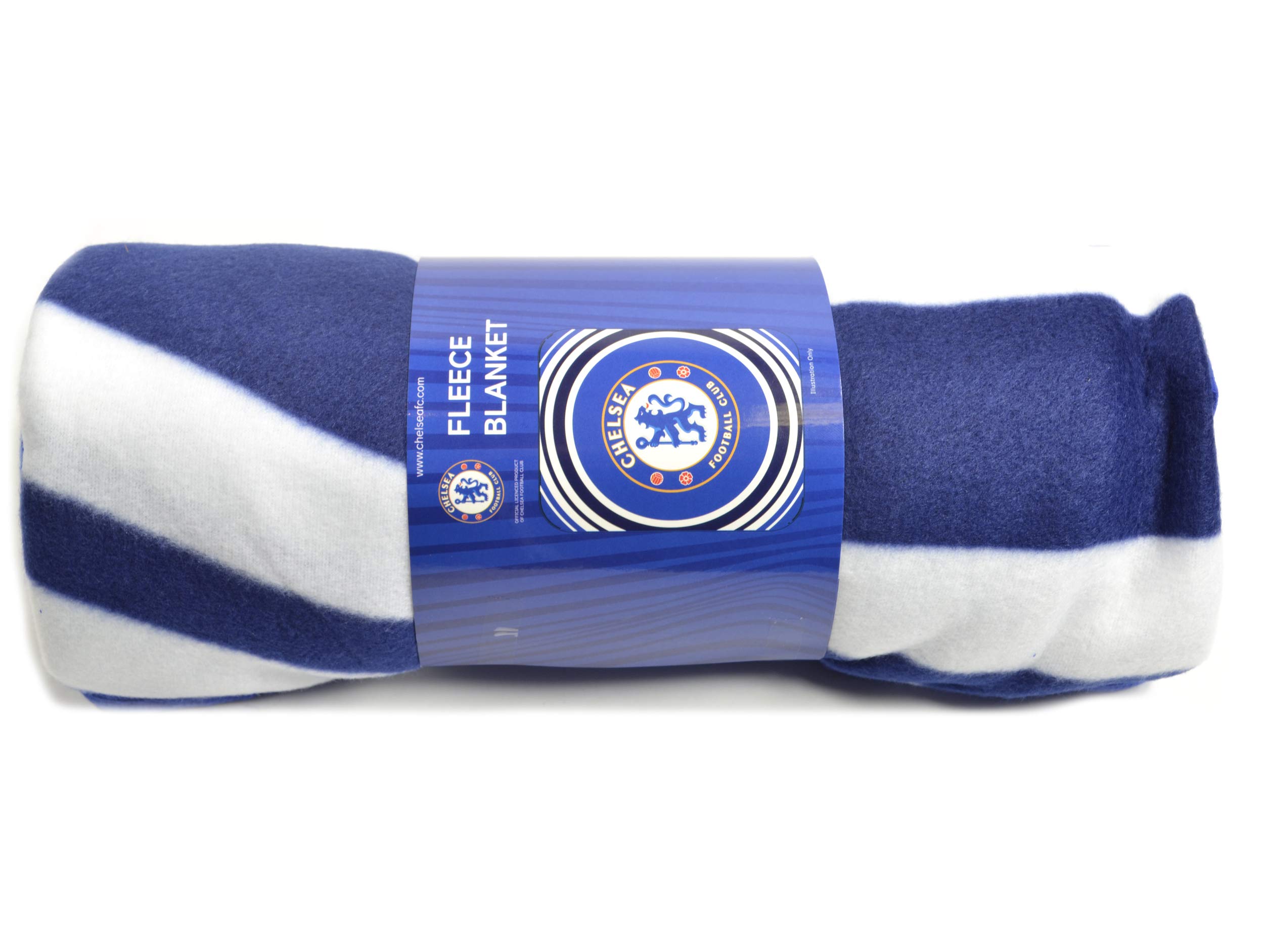 Chelsea FC Fleece Blanket Pulse Fan CFC Gift Official Licensed