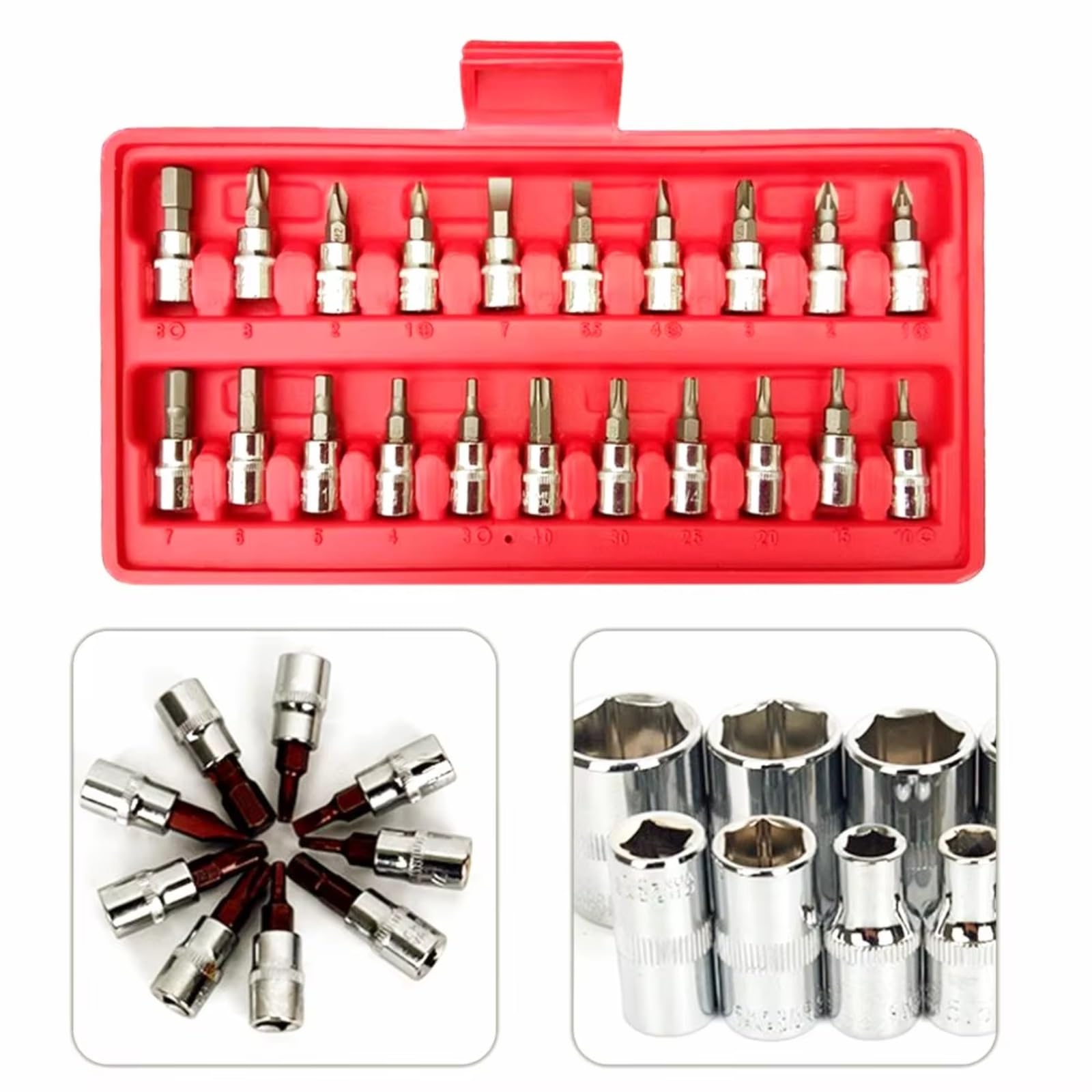 Juego de llaves de trinquete Juego Combinación Herramientas Reparación Automóviles Uso Doméstico Destornillador Llave Inglesa Kit Herramientas El Hogar Con Herramientas De Mano 46 ​​Uds