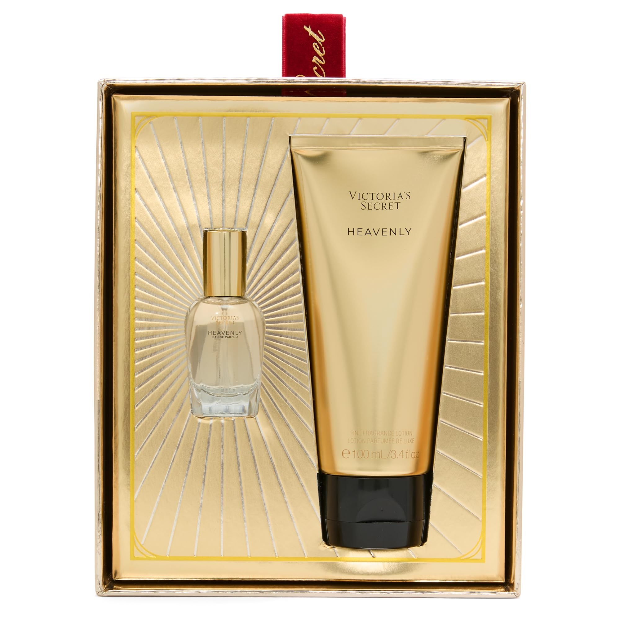 Victoria's Secret Heavenly Mini Fragrance Duo Gift Set, Eau de Parfum & Travel Lotion