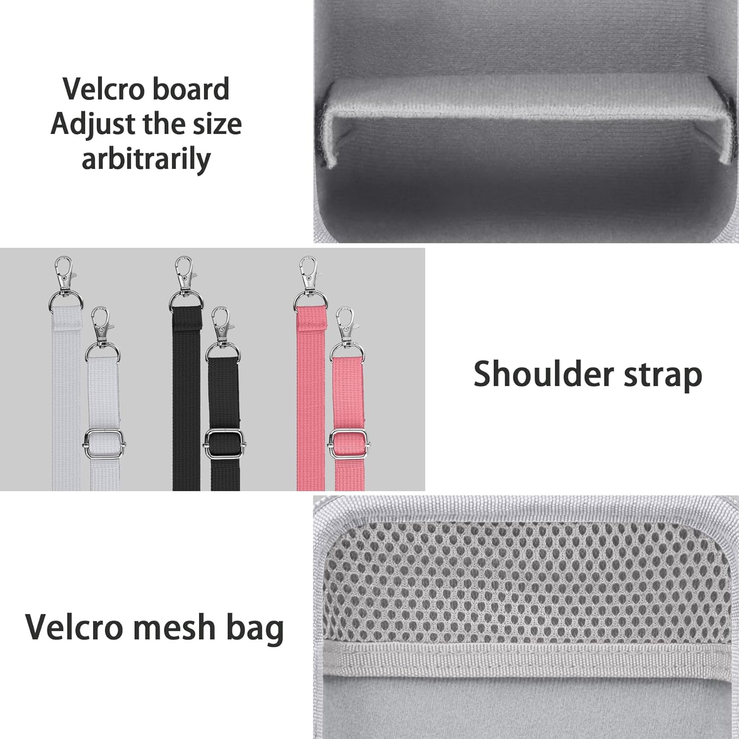 Camera Case Compatible with YIGLLO/Zostuic/Duluvulu/VJIANGER/Gavonde 4K Digital Camera for Photography Auto-Focus Vlogging Camera with 3inch 180° Flip Screen(White Case) - Image 4