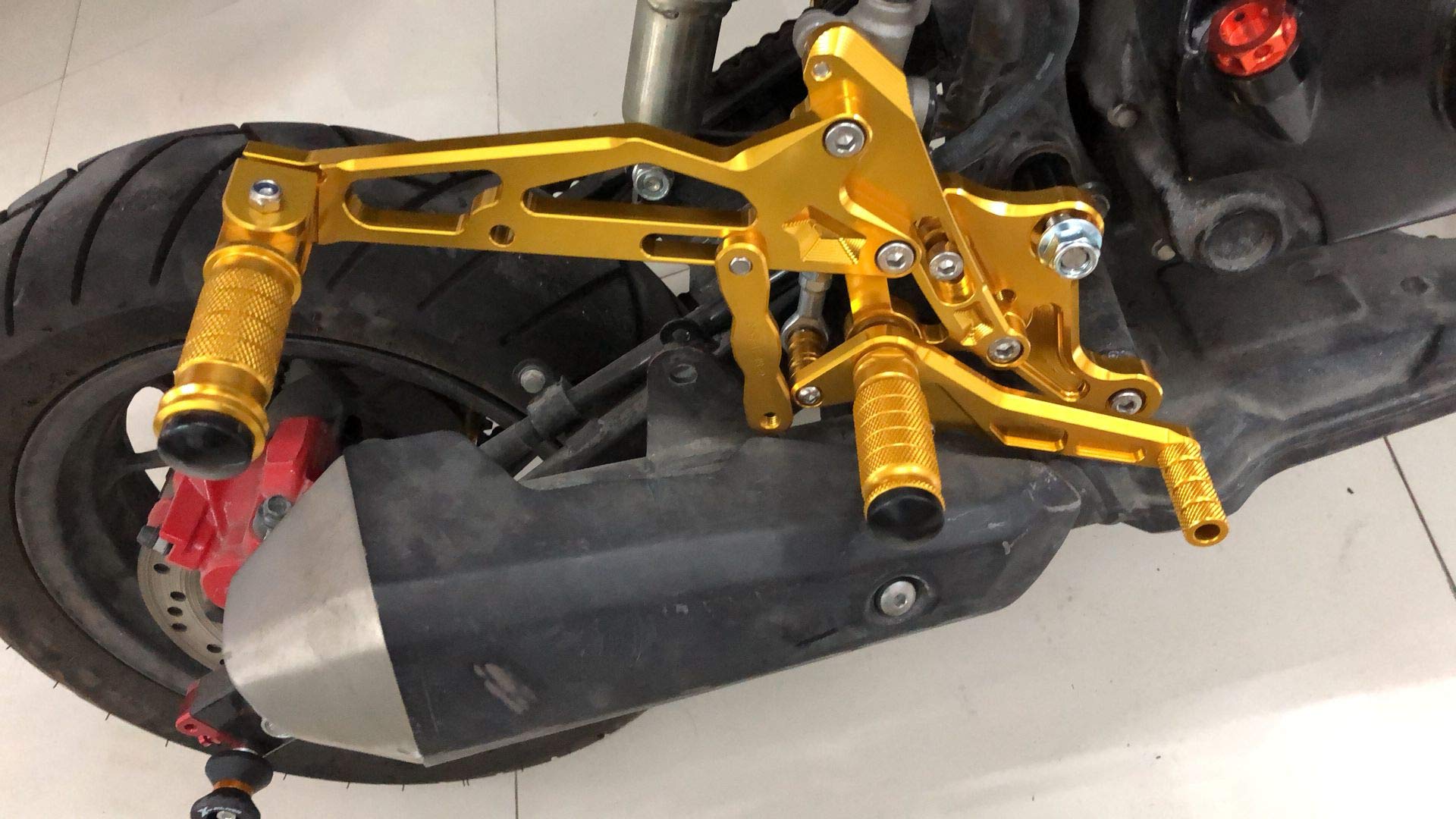 MAD MOTO Honda Grom MSX125 2013 2014 2015 2016 2017 Rearsets Foot Pegs Rear Set atelieryuwa