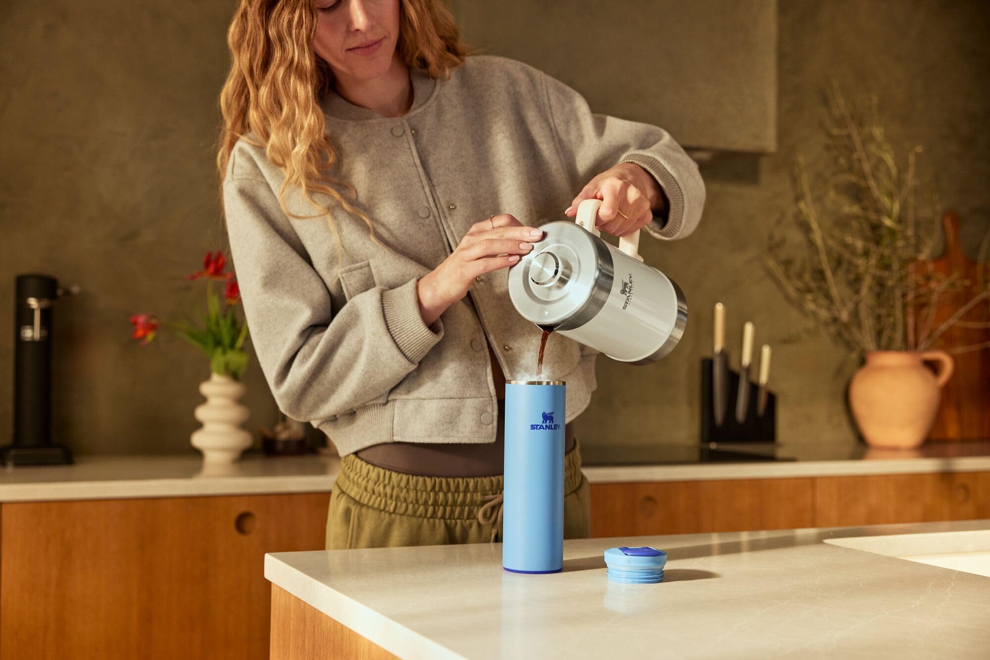 Amazon.com: Stanley Transit FlipTop Mug 16 oz Ash : Home & Kitchen