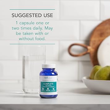 NutriCology Restore-Biotic Complete - 50 Billion CFU Probiotic - 12 Strain Formula - Digestive & Gut Health Support - Delayed-Release Capsules - Vegetarian - 60 Servings - 60 Capsules