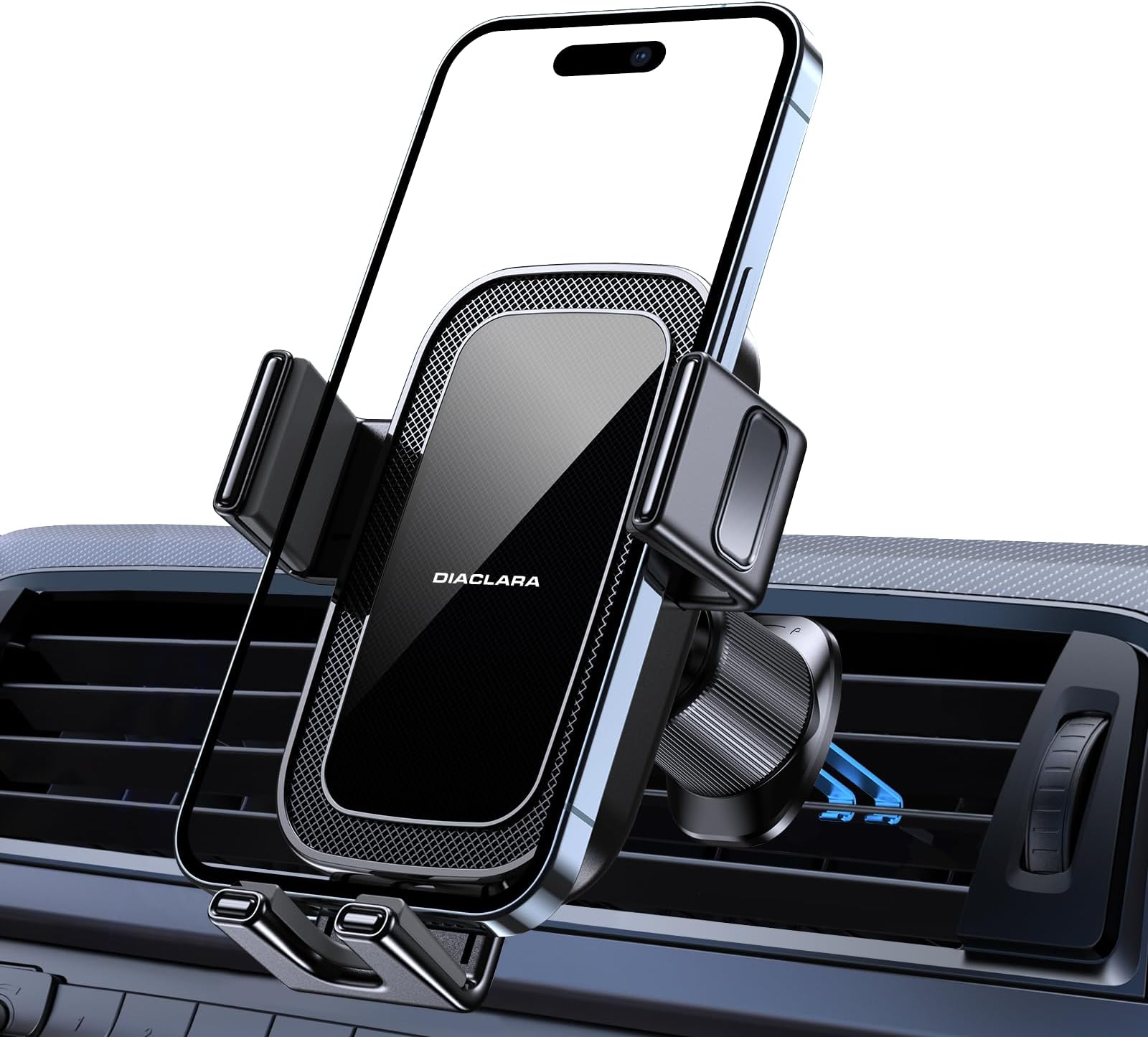 Amazon.com: Amazon Basics Universal Smartphone Holder - Air Vent Mount ...