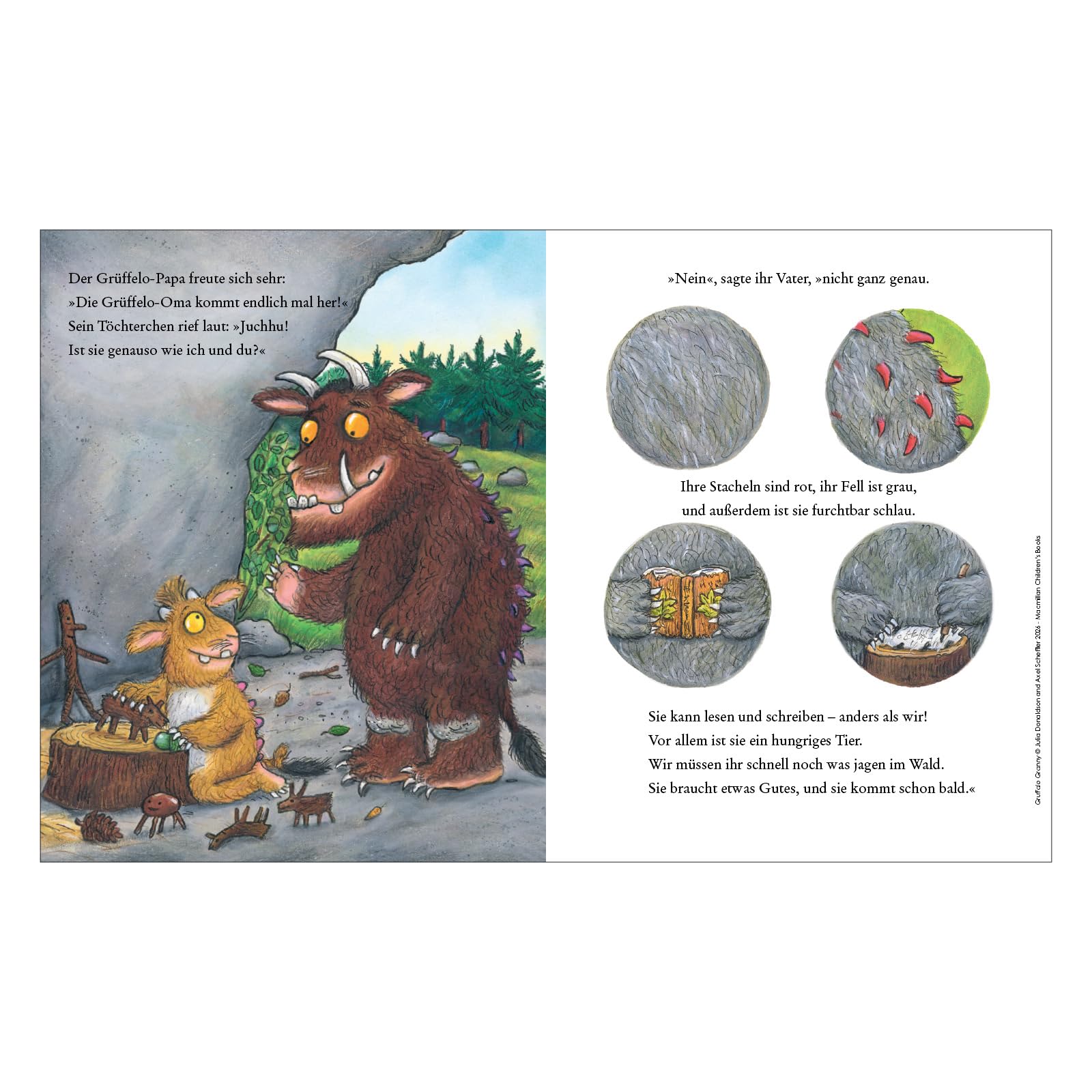 Die Grüffelo-Oma: Vierfarbiges Bilderbuch