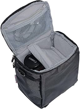 Amazon.com : Navitech Black DSLR SLR Camera Bag Compatible