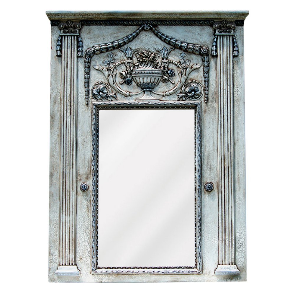 Hickory Manor House HM6515FB Fontaine Trumeau Mirror/French Blue