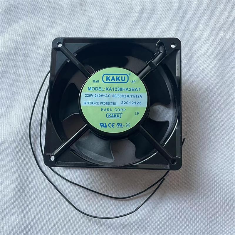 1238 Cabinet Fan 120mm fanKA1238HA2BAT AC220-240V Cooling 0.11/12A 120x120x38mm AC AXIAL Fan